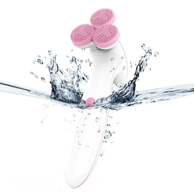 Electric Silicone Face Cleanser | 3D Smart Massage Vibration Beauty Tool