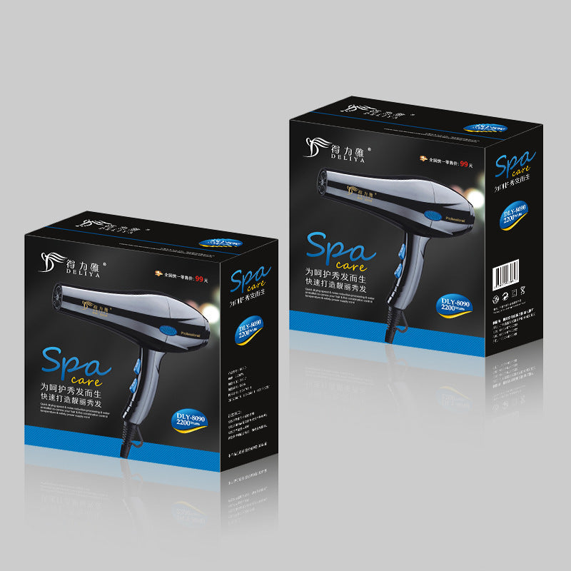 Home Use Negative Ion Hair Dryer | High-Power Blue Light Quick-Drying Styling Tool