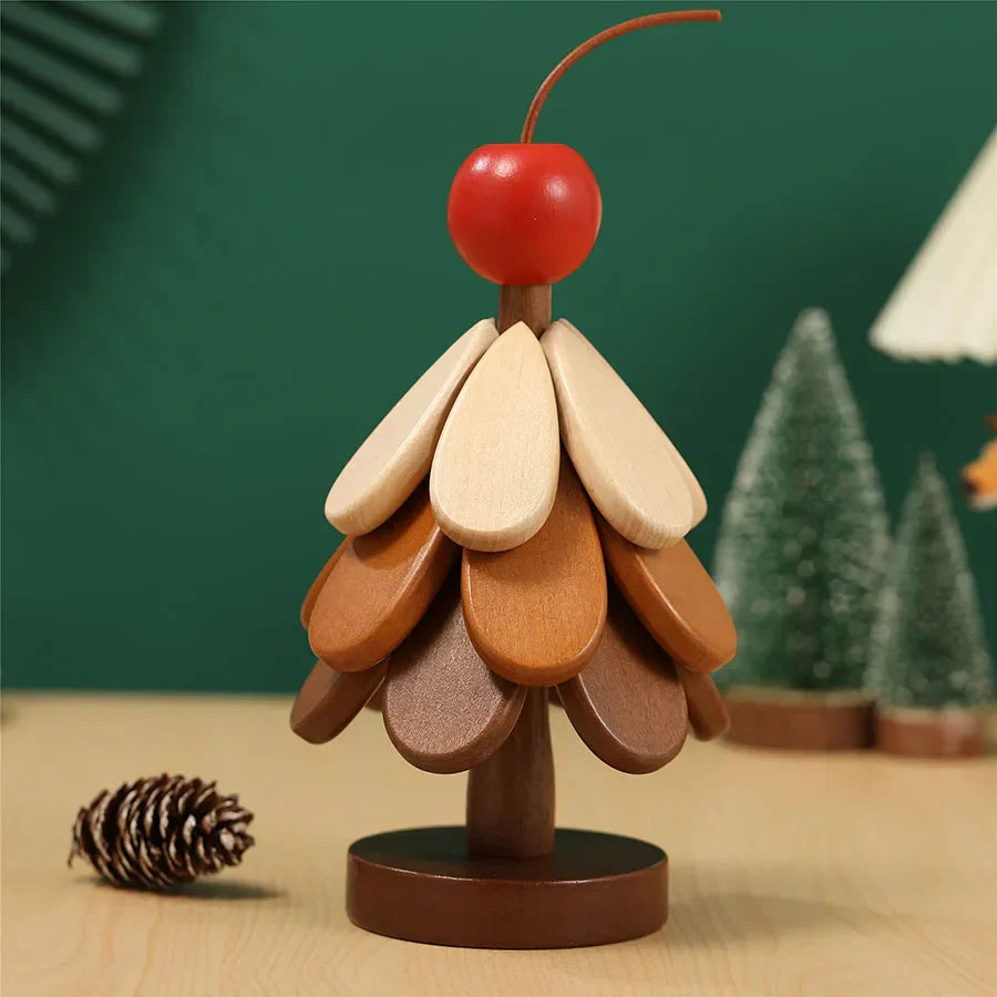 Tree Insulation Mat Solid Wood Dining Table Anti Scalding Mat Pot Mat Festival Gift Creative And Personalized Home Decoration